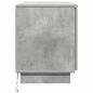 Preview: TV-Schrank Beton grau 100x38x49 cm Holzwerkstoff