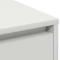 Preview: Sideboard mit LED Weiß 90x32x75 cm aus Holzwerkstoff