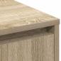 Preview: Sideboard mit LED Sonoma Eiche 90x32x75 cm aus Holzwerkstoff