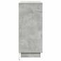 Preview: Sideboard mit LED in Beton Grau 90x32x75 cm aus Holzwerkstoff