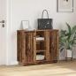 Preview: Sideboard mit LED Alt Holz 90x32x75 cm Spanplatte