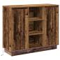 Preview: Sideboard mit LED Alt Holz 90x32x75 cm Spanplatte