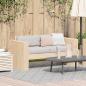 Preview: ARDEBO.de - Garten Sofa 2-Sitzer 134x60x62 cm Massivholz Kiefer