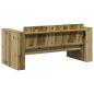 Preview: Garten Sofa 2-Sitzer 134x60x62 cm Behandeltes Kiefernholz