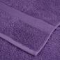 Preview: Premium-Gästetücher SOLUND 10 Stk. Lila 30x50 cm 600 g/m²