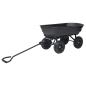 Preview: Garten-Kippwagen 300 kg 75 L Schwarz
