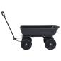 Preview: Garten-Kippwagen 300 kg 75 L Schwarz