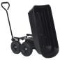 Preview: Garten-Kippwagen 300 kg 75 L Schwarz