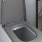Preview: Toilettendeckel mit Schnellverschluss und sanftem Schließen Duroplast Grau