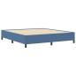 Preview: Bettgestell Blau 180x200 cm Cord-Stoff