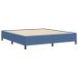 Preview: Bettgestell Blau 180x200 cm Cord-Stoff