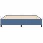 Preview: Bettgestell Blau 180x200 cm Cord-Stoff