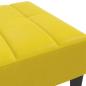 Preview: Fußhocker Gelb 77x55x31 cm Samt