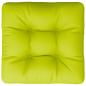 Preview: Palettenkissen Knallgrün 58x58x10 cm Stoff