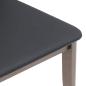 Preview: Esszimmerstühle mit Kissen 2 Stk. Braun Massivholz Gummibaum