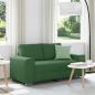 Preview: ARDEBO.de - Zweisitzer-Sofa Dschungelgrün 120 cm Cordstoff