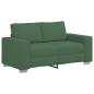 Preview: Zweisitzer-Sofa Dschungelgrün 120 cm Cordstoff