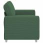 Preview: Zweisitzer-Sofa Dschungelgrün 120 cm Cordstoff