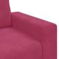 Preview: Sessel Weinrot 60 cm Samt