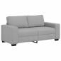 Preview: 2-Sitzer-Sofa Wolkengrau 140 cm Stoff