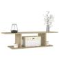 Preview: ARDEBO.de - TV-Wandschrank Sonoma-Eiche 103x30x26,5 cm