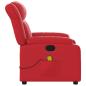 Preview: Massagesessel Rot Kunstleder