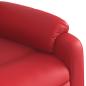 Preview: Massagesessel Rot Kunstleder