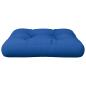 Preview: Palettenkissen Blau 58x58x10 cm Stoff