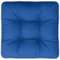 Preview: Palettenkissen Blau 58x58x10 cm Stoff