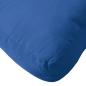 Preview: Palettenkissen Blau 58x58x10 cm Stoff