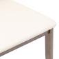 Preview: Esszimmerstühle mit Kissen 2 Stk. Braun Massivholz Gummibaum