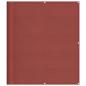 Preview: Balkon-Sichtschutz Terrakotta 120x1000cm 100 % Polyester-Oxford