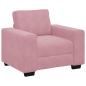 Preview: Sessel Rosa 60 cm Samt