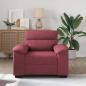 Preview: Sessel Weinrot 60 cm Stoff