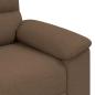 Preview: 2-Sitzer-Sofa Braun 120 cm Stoff