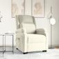 Preview: ARDEBO.de - Massagesessel mit Aufstehhilfe Creme Samt