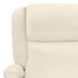 Preview: Massagesessel mit Aufstehhilfe Creme Samt