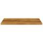 Preview: Tischplatte 70x60x3,8 cm Rechteckig Massivholz Mango
