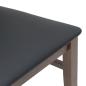 Preview: Esszimmerstühle mit Kissen 2 Stk. Braun Massivholz Gummibaum