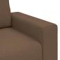 Preview: 2-Sitzer-Sofa Braun 140 cm Stoff