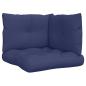 Preview: Palettenkissen 3 Stk. Marineblau Oxford-Gewebe