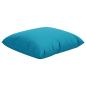 Preview: Sofakissen 4 Stk. Blau 40x40 cm Stoff
