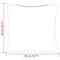 Preview: Sofakissen 4 Stk. Blau 40x40 cm Stoff