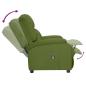 Preview: Relaxsessel Elektrisch Hellgrün Samt