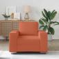 Preview: Sessel Rot Orange 60 cm Cordstoff