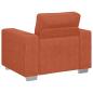 Preview: Sessel Rot Orange 60 cm Cordstoff
