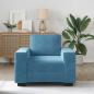 Preview: Sessel Blau 60 cm Samt