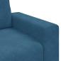 Preview: Sessel Blau 60 cm Samt