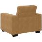 Preview: Sessel Braun 60 cm Samt