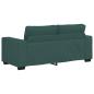 Preview: 2-Sitzer-Sofa Dunkelgrün 140 cm Stoff